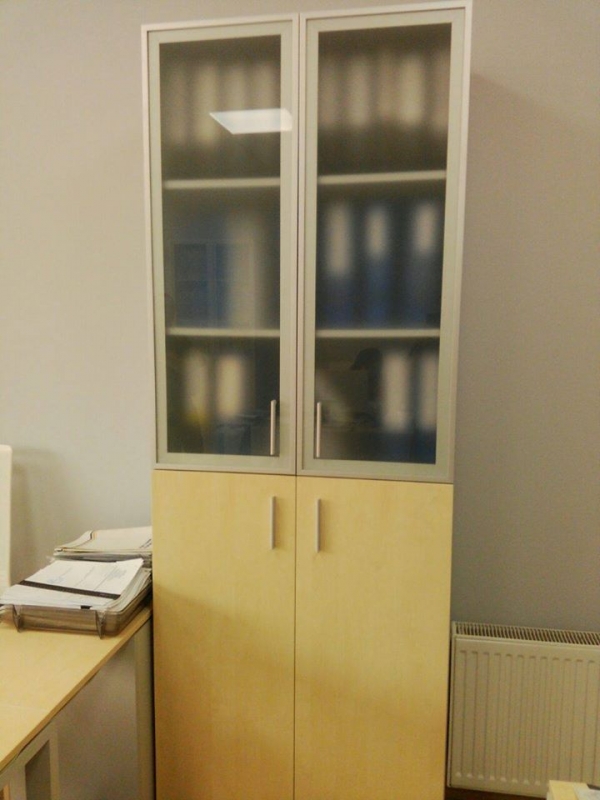 Шкаф для документов офисный на 5 полок 80х193х42 арт. Ur-2523g | Фото - 2