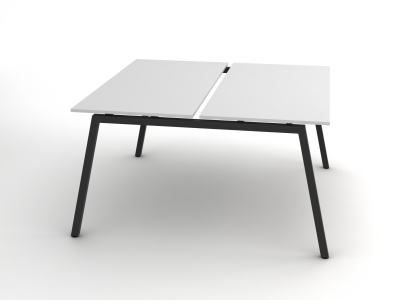 Современный офисный стол для двух рабочих мест 140х75х140 rd-1414