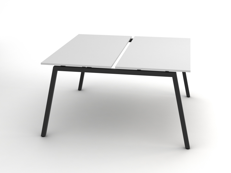 Современный офисный стол для двух рабочих мест 140х75х140 rd-1414 | Фото - 0