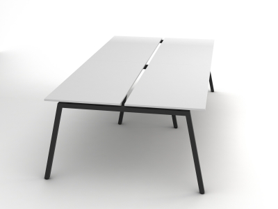 Современный офисный стол на 4 человека 280х75х140 rd-2814