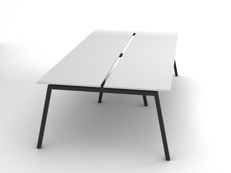 Современный офисный стол на 4 человека 280х75х140 rd-2814 | Фото - 0