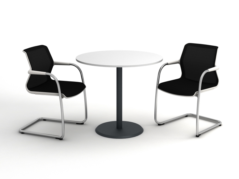 Стол для переговоров круглый 90х90 kdm-90 | Фото - 1