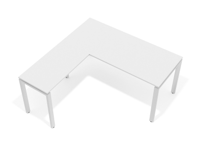 угловой стол 160х75х150/70х50 офисный kd-16147 L/R