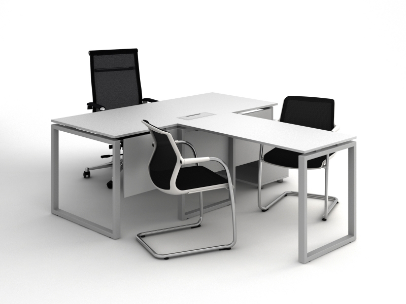 Стол офисный приставной120х75х60 kqd-1260 | Фото - 4