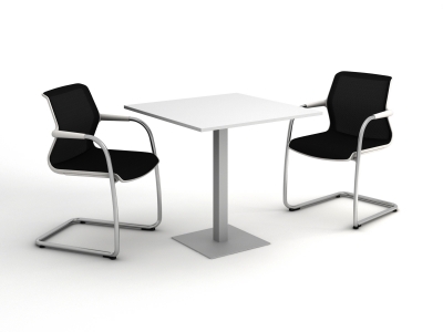 стол для офисной кухни квадратный 80х75х80 kdk-88