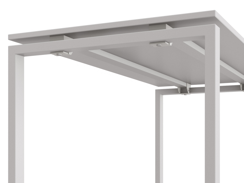 Стол прямой 140х75х70 офисный с тумбой kd-1470С | Фото - 3