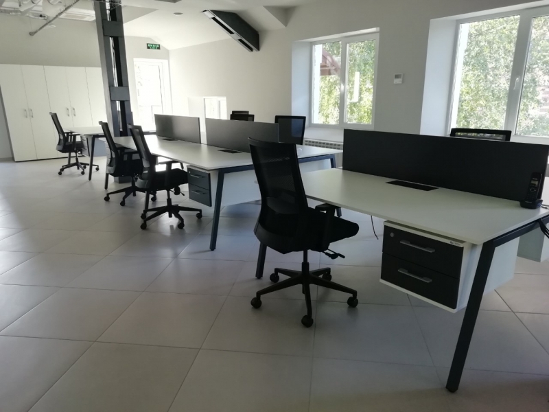 Современный офисный стол на 4 человека 280х75х140 rd-2814 | Фото - 2