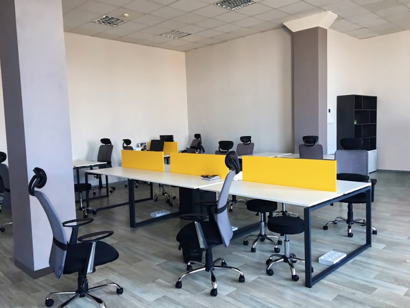 Офисный стол на 4 человека 280х75х140 kqd-2814 | Фото - 6