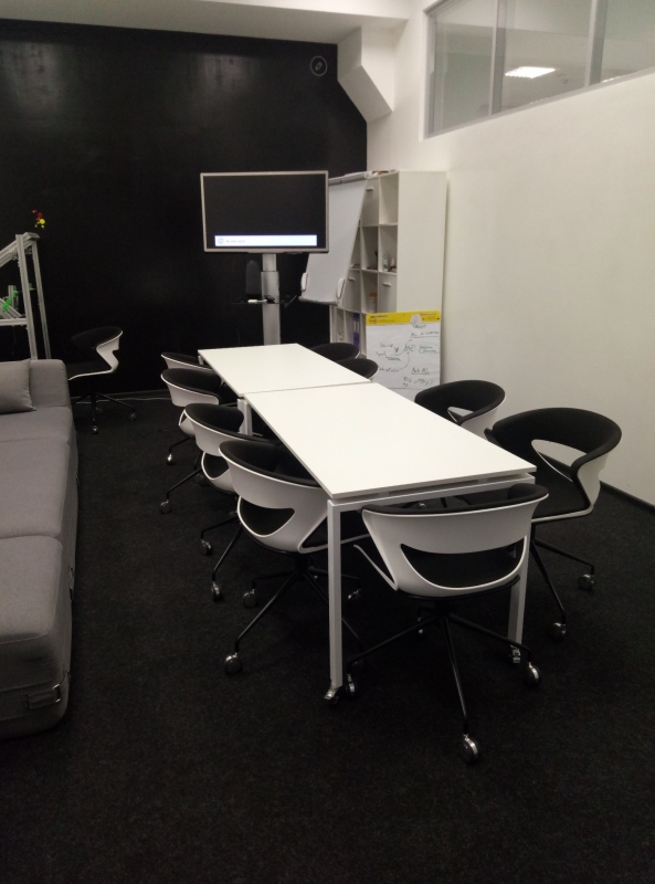 Офисный Стол на колесиках 140х75х70 kdr-140 | Фото - 6