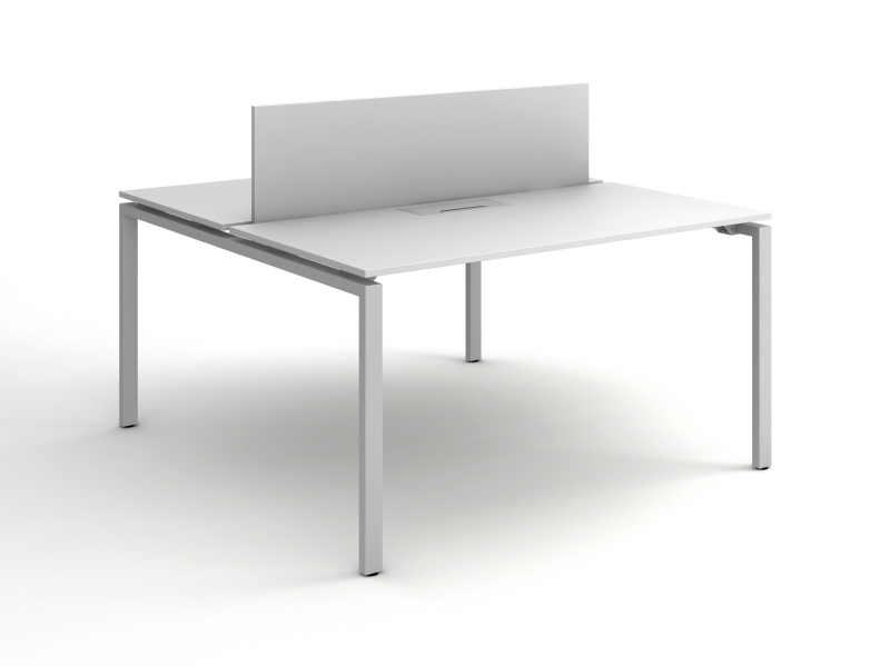 Стол офисный для двух рабочих мест 140х75х140 kd-1414 | Фото - 0