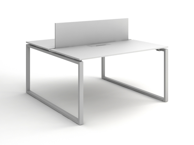 Стол офисный для двух рабочих мест140х75х140 kqd-1414 | Фото - 1