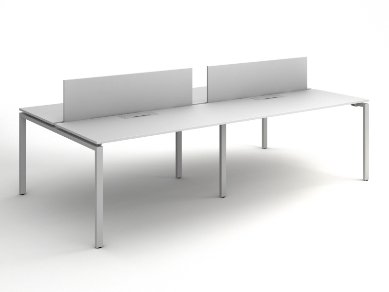 Офисный стол на 4 человека 280х75х140 kd-2814 | Фото - 0