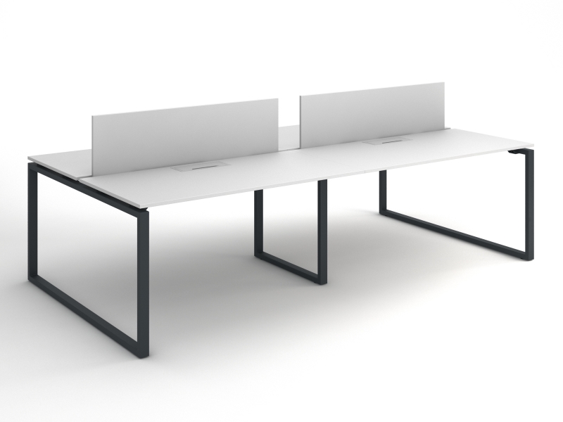 Офисный стол на 4 человека 280х75х140 kqd-2814 | Фото - 2