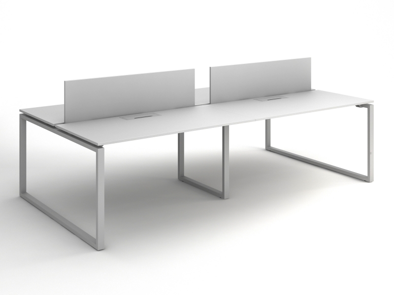 Офисный стол на 4 человека 280х75х140 kqd-2814 | Фото - 0