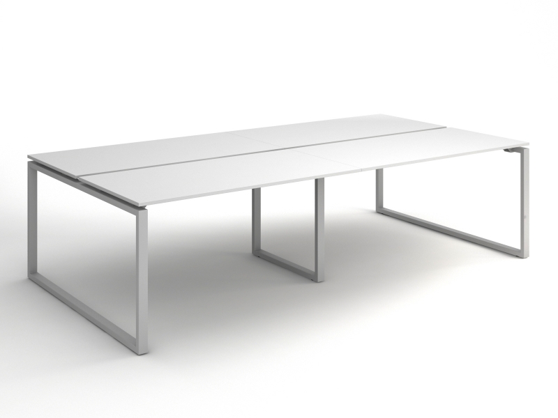 Офисный стол на 4 человека 280х75х140 kqd-2814 | Фото - 1