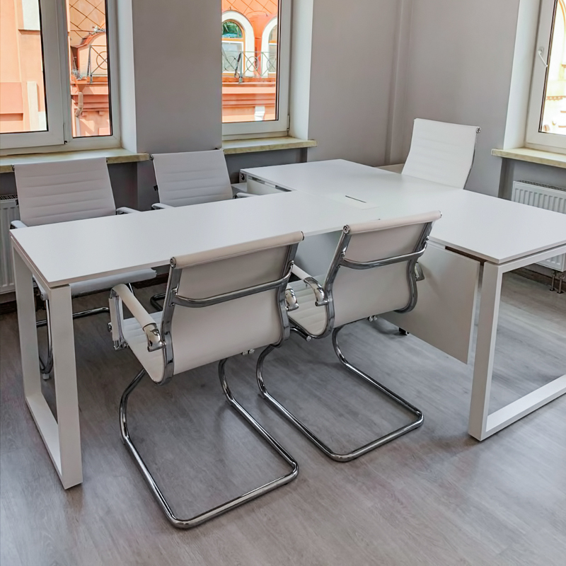 Стол руководителя с тумбой 180х75х160 kqdr-1880 | Фото - 4