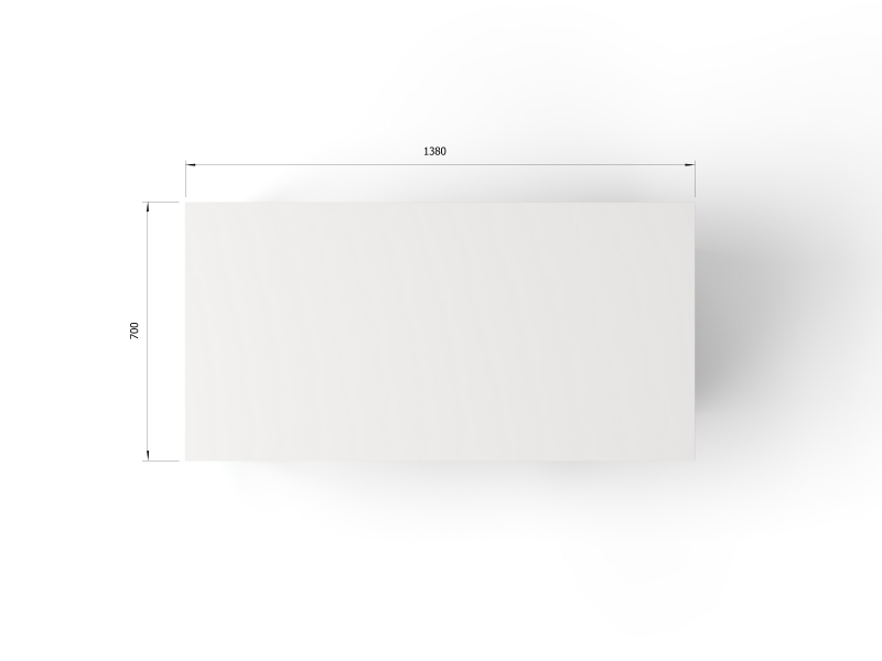 офисный стол с тумбой 140х75х70 kqdz-1470CP | Фото - 4