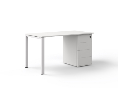 офисный стол с тумбой 140х75х70 kdz-1470CP