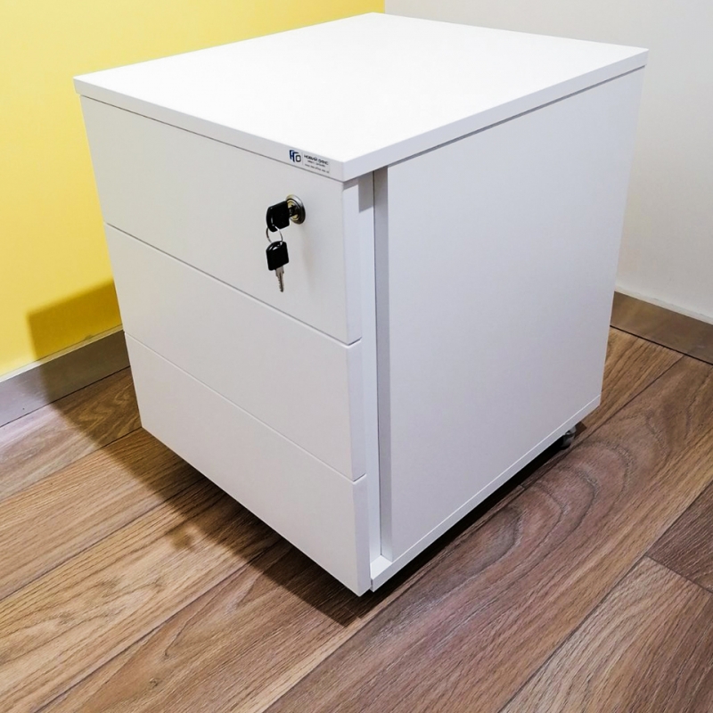 Тумба мобильная офисная на 3 ящика 42х56х47 арт. Ucm-13P | Фото - 1