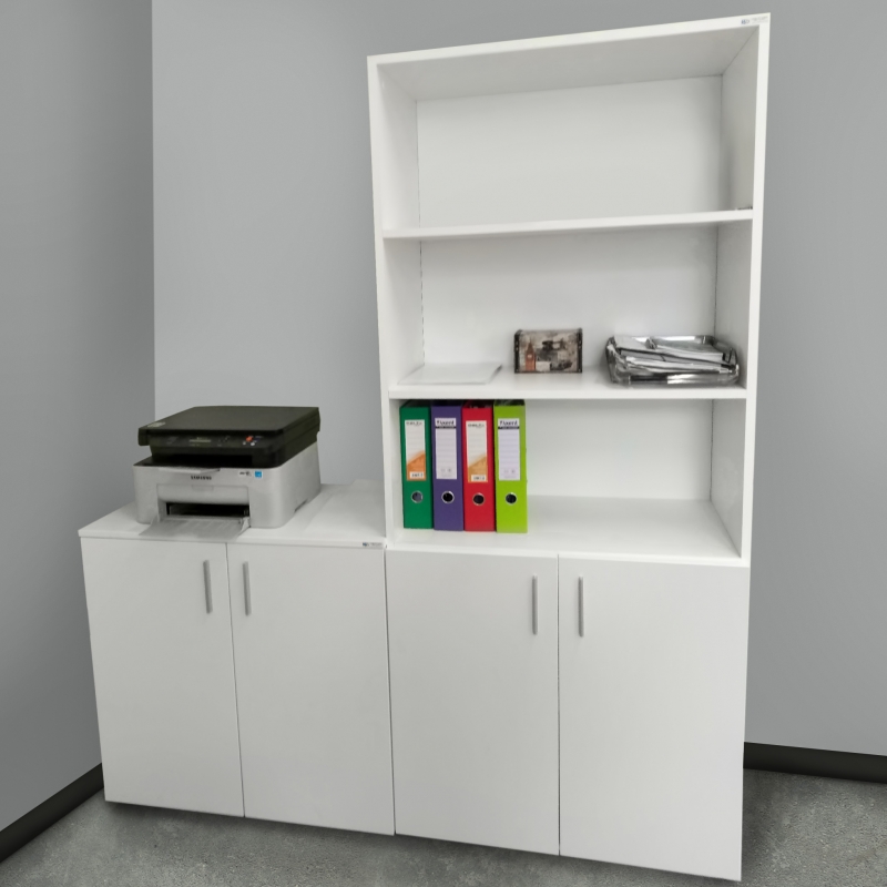 Тумба под принтер офисная на 2 полки 80х80х42 арт. Ur-222 | Фото - 2